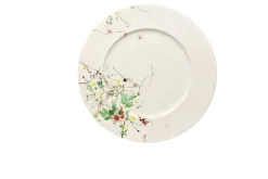 Platzteller, 33 cm, Fahne, Brillance / Fleurs Sauv
