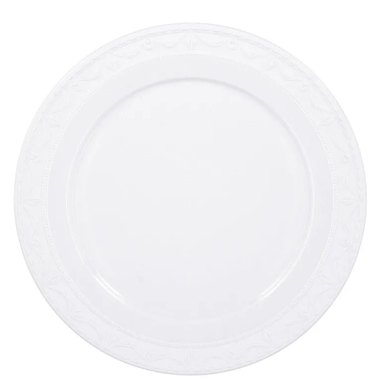 Platzteller 32 cm Kurland Blanc Nuoveau Weiss