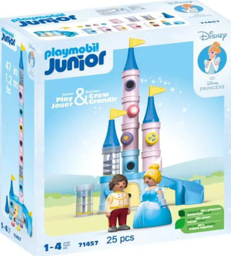 PLAYMOBIL® JUNIOR & Disney™ Cinderellas Schloss 71