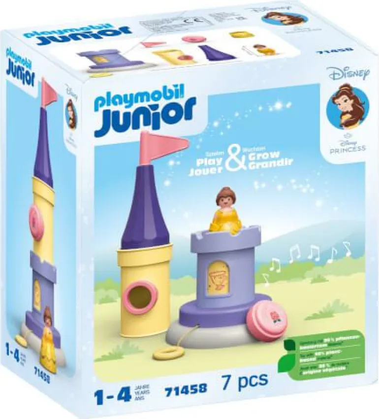PLAYMOBIL® JUNIOR & Disney™ Belles Spielturm mit M