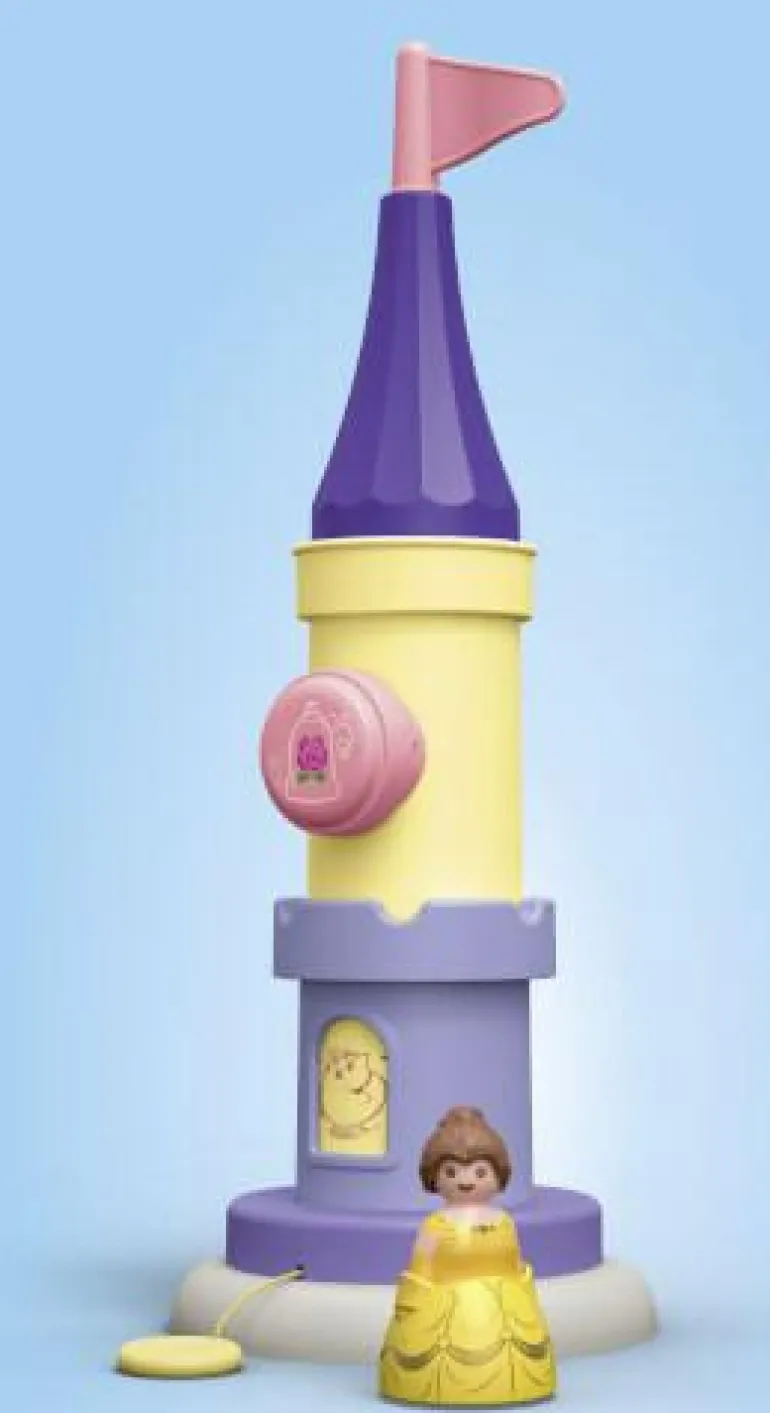 PLAYMOBIL® JUNIOR & Disney™ Belles Spielturm mit M