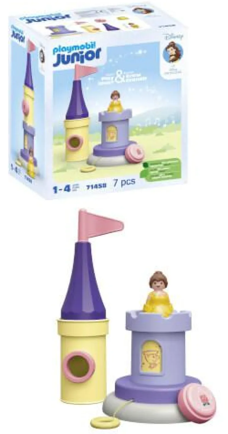 PLAYMOBIL® JUNIOR & Disney™ Belles Spielturm mit M