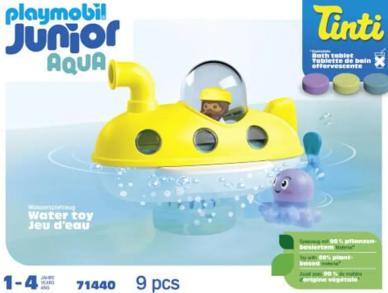 PLAYMOBIL® JUNIOR & Tinti Buntes U-Boot 71440
