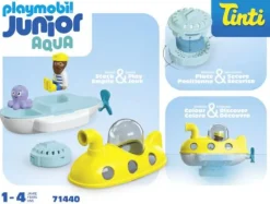 PLAYMOBIL® JUNIOR & Tinti Buntes U-Boot 71440
