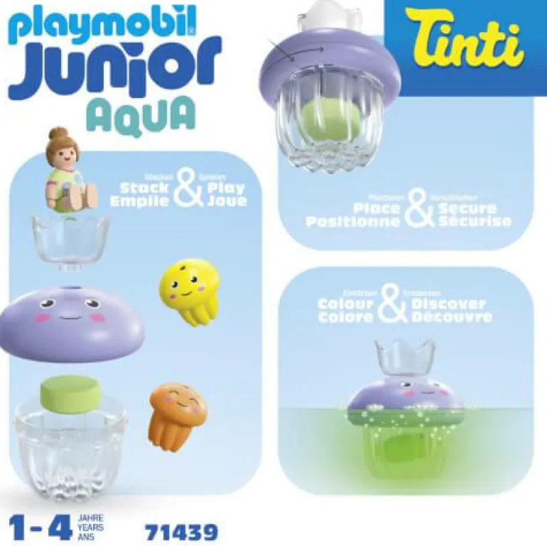 PLAYMOBIL® JUNIOR & Tinti Bunte Quallenfamilie 714
