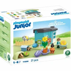 PLAYMOBIL® JUNIOR Tierpension mit Futterspender 71
