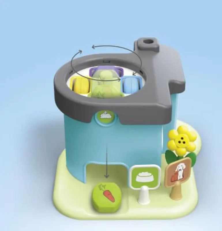 PLAYMOBIL® JUNIOR Tierpension mit Futterspender 71