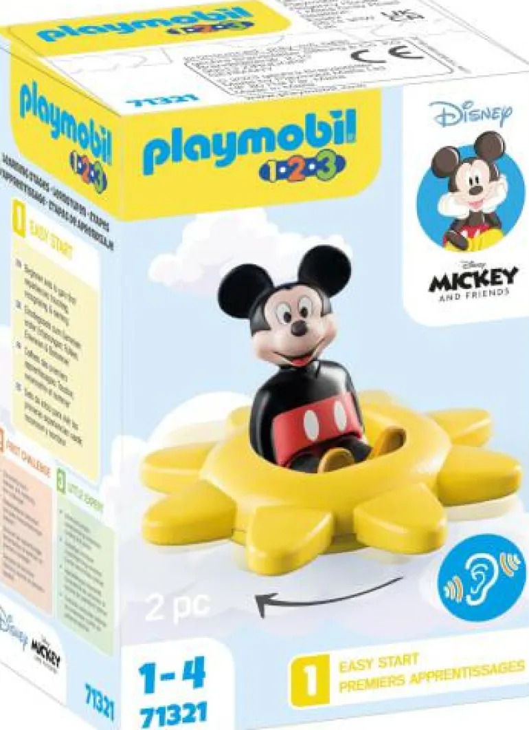 PLAYMOBIL® 1,2,3 & Disney™ Mickys Drehsonne mit Ra