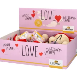 Plätzchenstempel Love is in the air 2025 sortiert