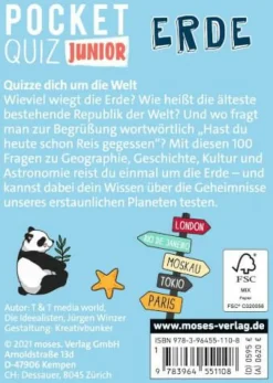 Pocket Quiz junior Erde