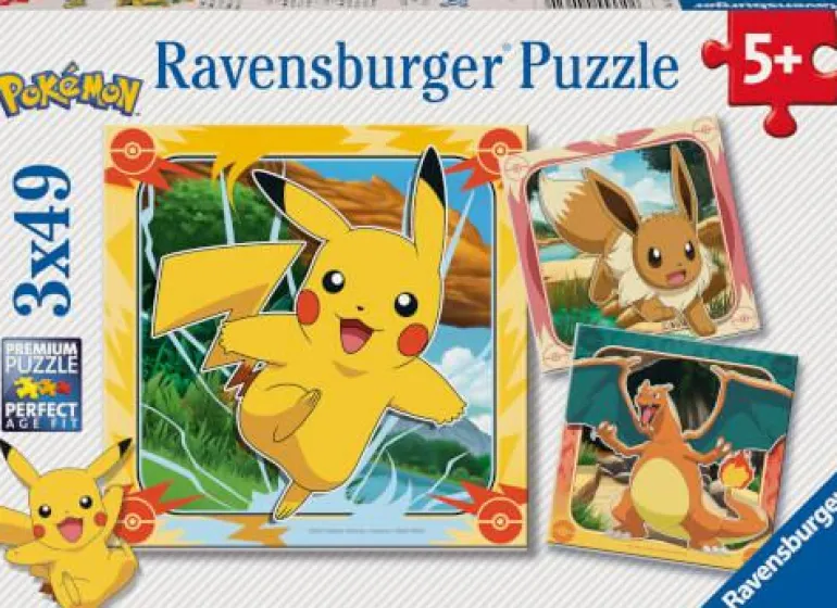 Pokémon - Puzzle 3x49 Teile