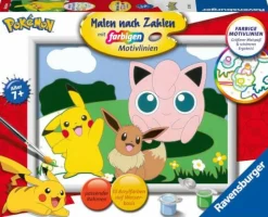 Pokémon Abenteuer - Malen nach Zahlen