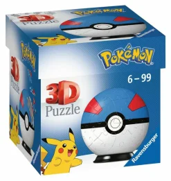 Pokémon Pokéballs: Superball - 3D Puzzle 54 Teile