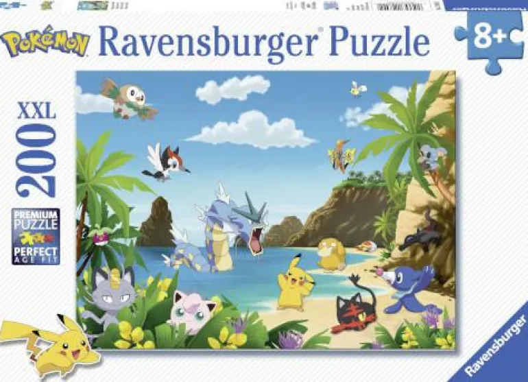 Pokémon: Schnapp sie dir alle! - Puzzle 200 Teile