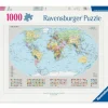 Politische Weltkarte - Puzzle 1000 Teile