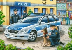 Polizei und Feuerwehr - Puzzle 2x12 Teile