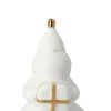 Porzellanfigur Santa Packt Geschenke 3,8x3,5x5,5cm