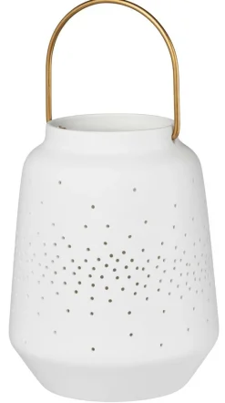 Porzellanlaterne mini, Ø:11cm, Höhe:14cm