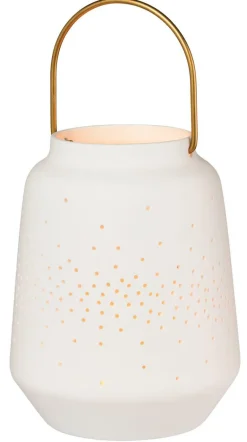 Porzellanlaterne mini, Ø:11cm, Höhe:14cm