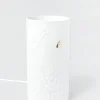 Porzellanleuchte Das Goldene Blatt D.11cm H.22cm E