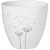 Posielicht „Pusteblume", silber, Ø:9cm, Höhe:9cm