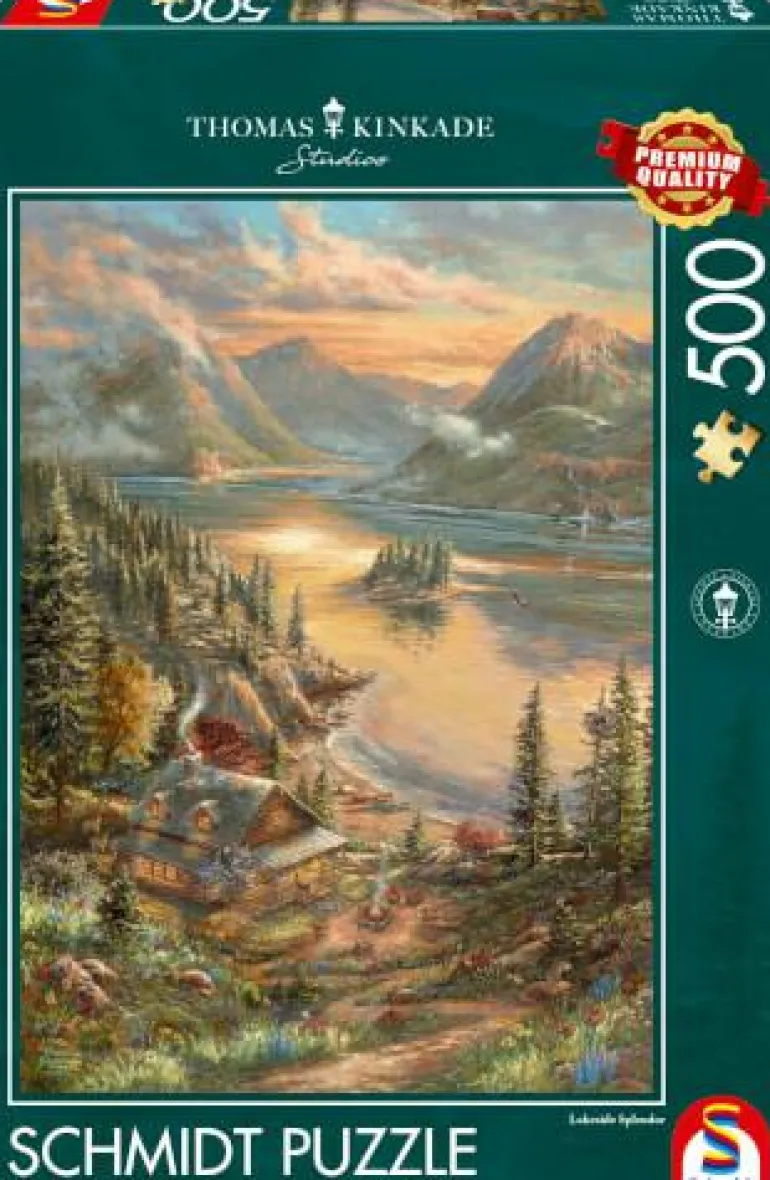 Pracht am Seeufer - Puzzle 500 Teile