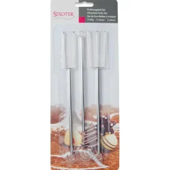 Pralinengabel-Set 3Tlg.Edelst.