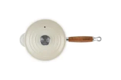 Profitopf mit Holzgriff 18 cm Meringue