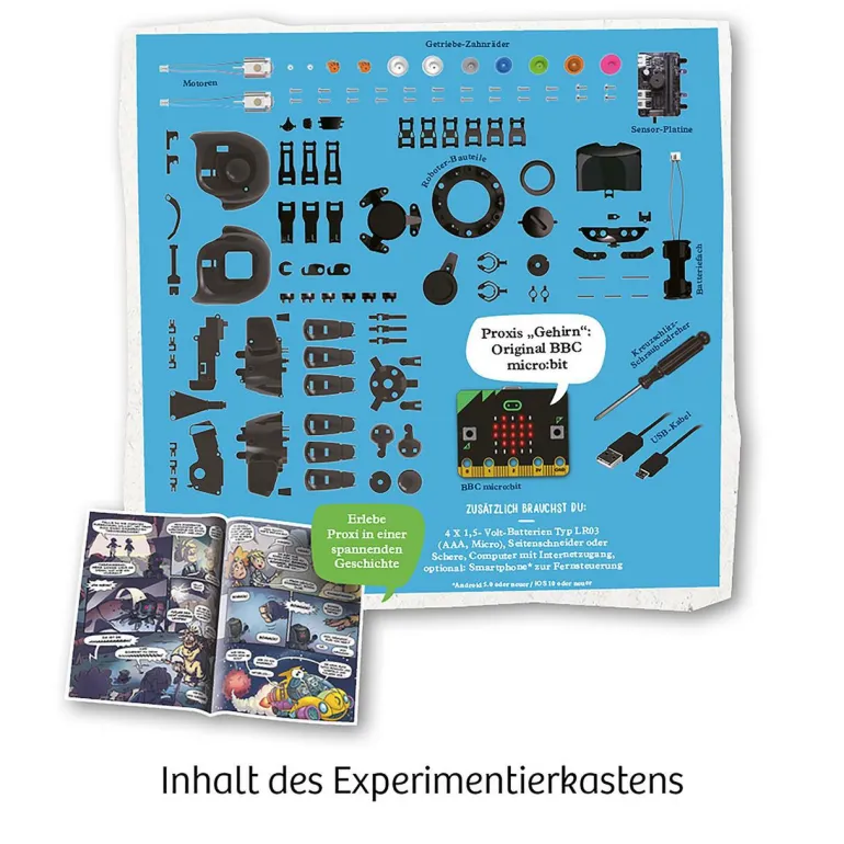 Proxi - Dein micro:bit Programmier-Roboter