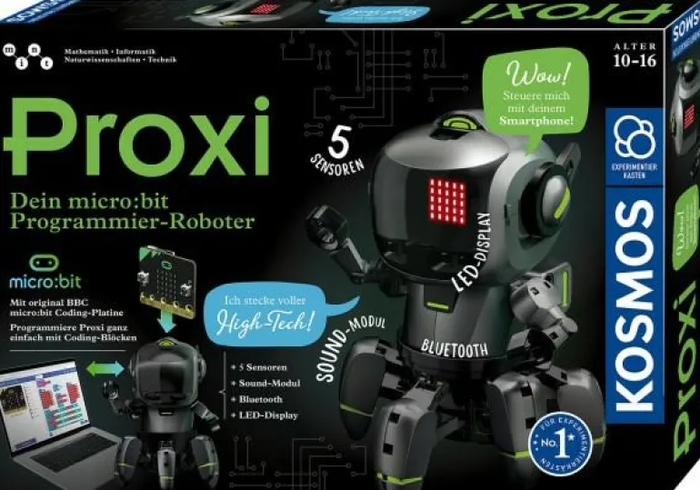 Proxi - Dein micro:bit Programmier-Roboter