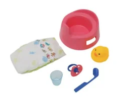 Puppen- Nachttopf-Set