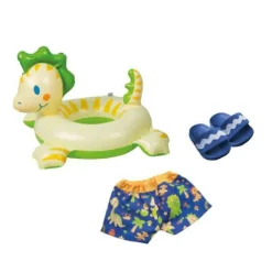 Puppen-Dino-Schwimmset, Gr. 35-45 cm