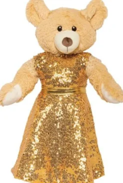 Puppen-Kleid ''Goldstar'', Gr. 35-45 cm