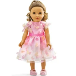 Puppen-Kleid ''Miss Butterfly'', Gr. 28-35 cm