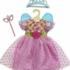 Puppenkleid ''Prinzessin Lillifee'' mit Glitzerkro