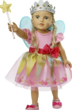 Puppenkleid ''Prinzessin Lillifee'' mit pinker Sch
