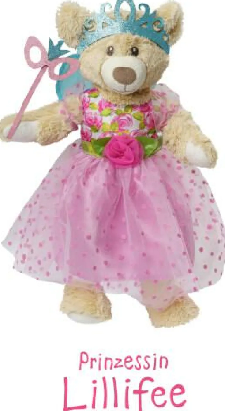 Puppenkleid ''Prinzessin Lillifee'' mit Glitzerkro