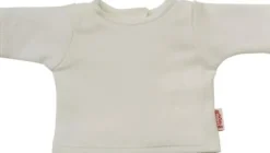 Puppen-Latzhose aus 100 % Bio-Baumwolle, salbeigrü