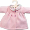 Puppen-Mantel Flausch rosa,28-35cm