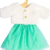 Puppen-Plüschjacke ''Yuki'' mit Tüllrock, Gr. 28-3