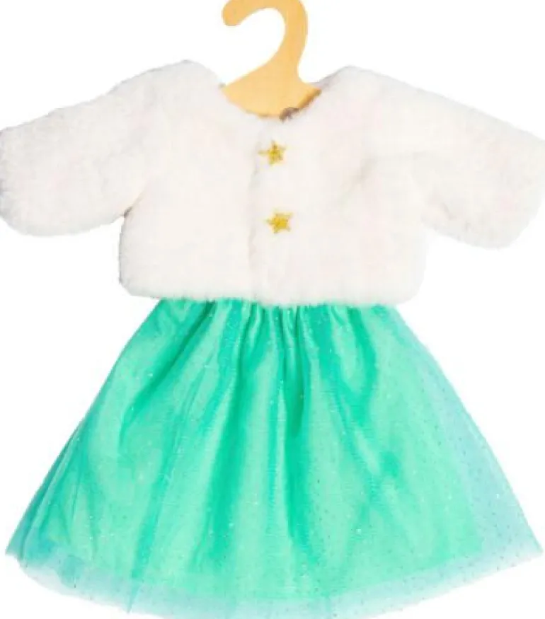 Puppen-Plüschjacke ''Yuki'' mit Tüllrock, Gr. 28-3