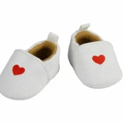 Puppen-Slipper Mit Herz, Gr. 38-45 cm