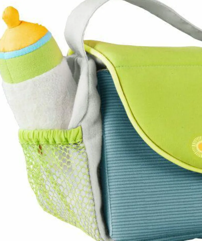 Puppen-Wickeltasche Sommerwiese