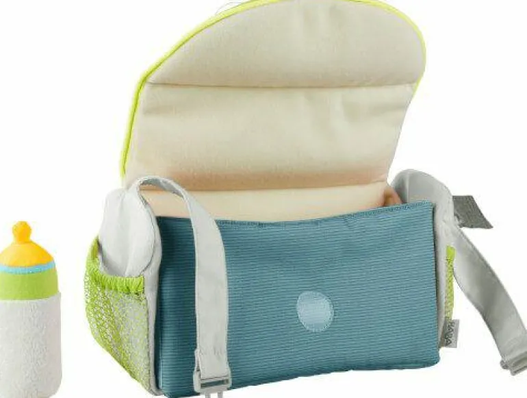 Puppen-Wickeltasche Sommerwiese