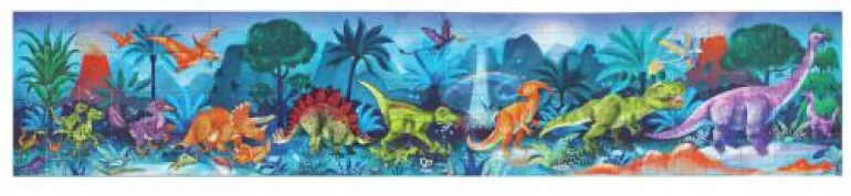 Puzzle Dinosaurier 200 Teile und 10 Karten