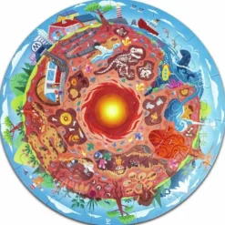 Puzzle Unter der Erde 36 Teile