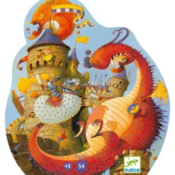 Puzzle: Vaillant und der Drache, 54 Teile