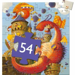 Puzzle: Vaillant und der Drache, 54 Teile