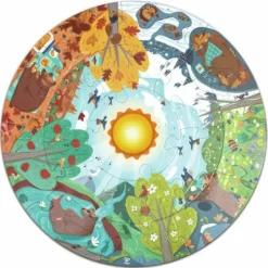 Puzzle "Vier Jahreszeiten"