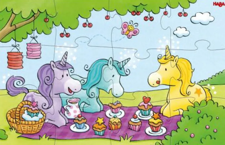 Puzzles Einhorn Glitzerglück – Rosalie & Friends